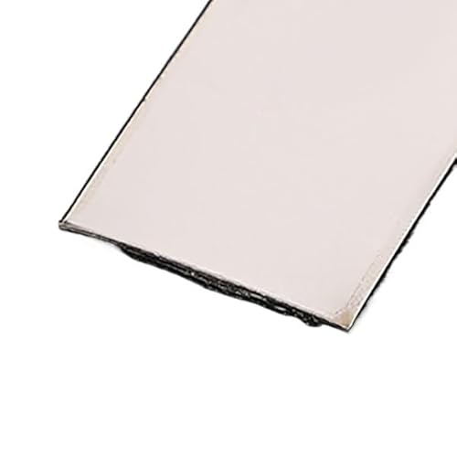 Metallstreifen Selbstklebend 3,0 Meter/Rolle Wandaufkleberstreifen Spiegel/Pinsel Edelstahl Flach Selbstklebende Dekoration(6cm sliver,3.0m mirror) von GBZIJIE