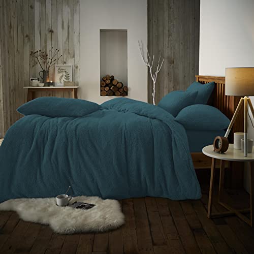 GC GAVENO CAVAILIA Bettbezug, Teddy-Fleece-Bettwäsche-Sets, kuschelig warm und gemütlich, einfarbig, Bettbezüge für King-Size-Bett, Grün 727521 GC GAVENO CAVAILIA Bettbezug, Teddy-Fleece-Bettwäsche-Sets, kuschelig warm und gemütlich, einfarbig, Bettbezüge für King-Size-Bett, Grün 727521 von GC GAVENO CAVAILIA