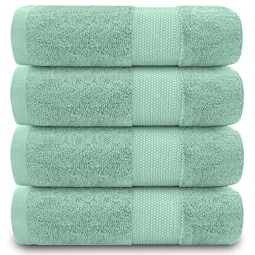 GC GAVENO CAVAILIA Handtücher für Badezimmer, 700 g/m², Ägyptische Baumwolle, Hotelqualität, Maschinenwaschbar, Enteneiblau, 50 x 85 cm, 4 Stück GC GAVENO CAVAILIA Handtücher für Badezimmer, 700 g/m², Ägyptische Baumwolle, Hotelqualität, Maschinenwaschbar, Enteneiblau, 50 x 85 cm, 4 Stück von GC GAVENO CAVAILIA