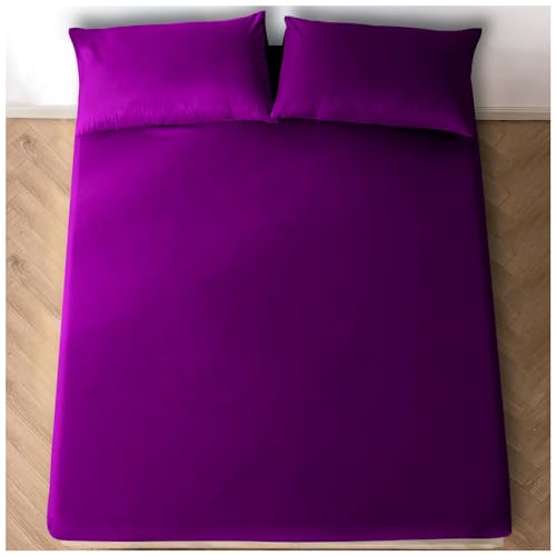 GC GAVENO CAVAILIA Hochwertiges, einfarbiges Spannbetttuch, waschbare Bettwäsche und Leinen, ohne Bommeln, superweiche Unterseite, Beere, 122 cm, Doppelbett, 708186 GC GAVENO CAVAILIA Hochwertiges, einfarbiges Spannbetttuch, waschbare Bettwäsche und Leinen, ohne Bommeln, superweiche Unterseite, Beere, 122 cm, Doppelbett, 708186 von GC GAVENO CAVAILIA