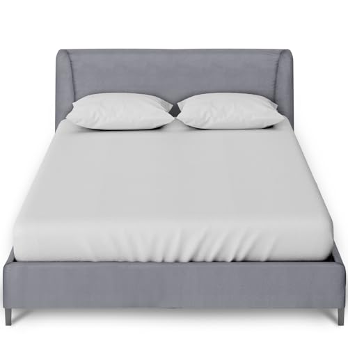 GC GAVENO CAVAILIA Perkal-Spannbetttuch, ultraweich, unifarben, 25 cm elastisch, bügelfrei, Polycotton, Doppelbett, silberfarben GC GAVENO CAVAILIA Perkal-Spannbetttuch, ultraweich, unifarben, 25 cm elastisch, bügelfrei, Polycotton, Doppelbett, silberfarben von GC GAVENO CAVAILIA