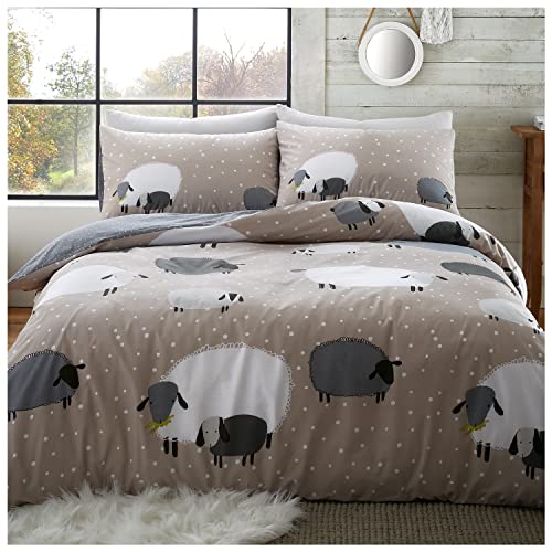 GC GAVENO CAVAILIA Tier-Bettbezug für King-Size-Betten, atmungsaktiv, Bedruckt, natürlich, pflegeleicht, waschbar, Schaf-Bettwäsche-Set (230 x 220cm) GC GAVENO CAVAILIA Tier-Bettbezug für King-Size-Betten, atmungsaktiv, Bedruckt, natürlich, pflegeleicht, waschbar, Schaf-Bettwäsche-Set (230 x 220cm) von GC GAVENO CAVAILIA