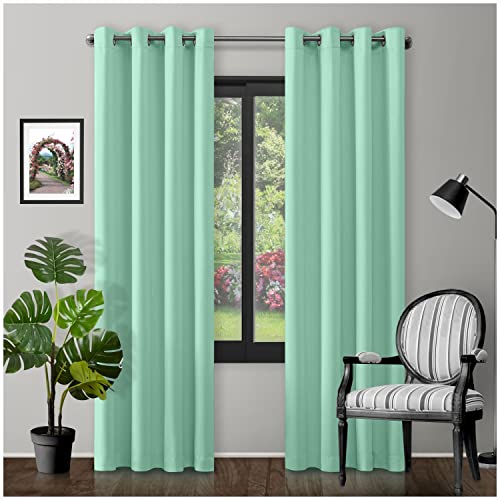 GC GAVENO CAVAILIA Verdunkelungsvorhänge mit Ösen, große Tür, wärmeisolierte Paneele für Schlafzimmer/Wohnzimmer, Entenei, 168 x 228 cm GC GAVENO CAVAILIA Verdunkelungsvorhänge mit Ösen, große Tür, wärmeisolierte Paneele für Schlafzimmer/Wohnzimmer, Entenei, 168 x 228 cm von GC GAVENO CAVAILIA