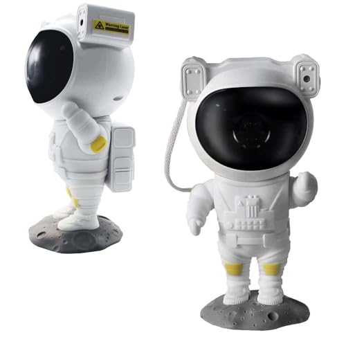 GC GLOBALCOMMERCE Sternenhimmel Nebel Projektor für Kinder, Schreibtischlampe in Astronaut Form für jeden Raum von GC GLOBALCOMMERCE