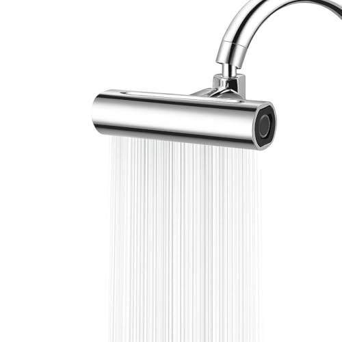 Wasserhahnverlängerung für Küche, 4 Modi, aus Edelstahl, multifunktionale Düse 360 ° drehbar für Spüle Küche und Bad Wasserhahnverlängerung für Küche, 4 Modi, aus Edelstahl, multifunktionale Düse 360 ° drehbar für Spüle Küche und Bad von GC GLOBALCOMMERCE