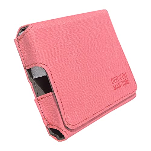 [15 Farben] GC smart-case Etui Tasche kompatibel mit IQOS 3 Duo für Holder Heets Pocket-Charger Bürste Heat-Filter Starterset Hülle, rosa Pastell von GC