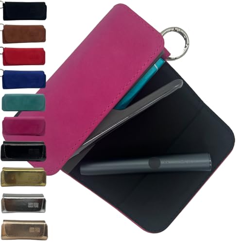 GC Etui Tasche Zubehör kompatibel mit IQOS Iluma oder orginals Duo 3.0 + Terea o. Heets Sticks Set, pink von GC