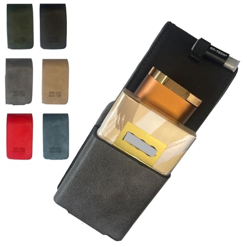 GC German Couture Carry Bag Etui Tasche kompatibel mit glo Hyper Pro oder Hyper X2 Air Tabakerhitzer neo/veo Sticks Zubehör Schutzhülle Starterset (anthrazit) von GC