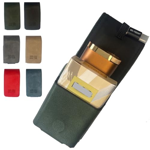 GC German Couture Carry Bag Etui Tasche kompatibel mit glo Hyper Pro oder Hyper X2 Air Tabakerhitzer neo/veo Sticks Zubehör Schutzhülle Starterset (khakigrün) von GC