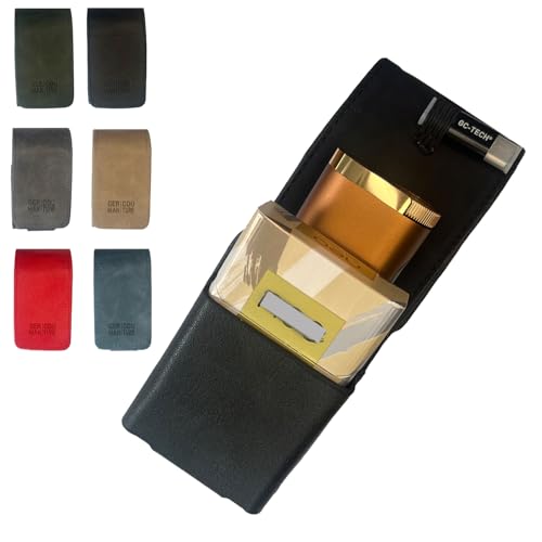 GC German Couture Carry Bag Etui Tasche kompatibel mit glo Hyper Pro oder Hyper X2 Air Tabakerhitzer neo/veo Sticks Zubehör Schutzhülle Starterset (schwarz) von GC