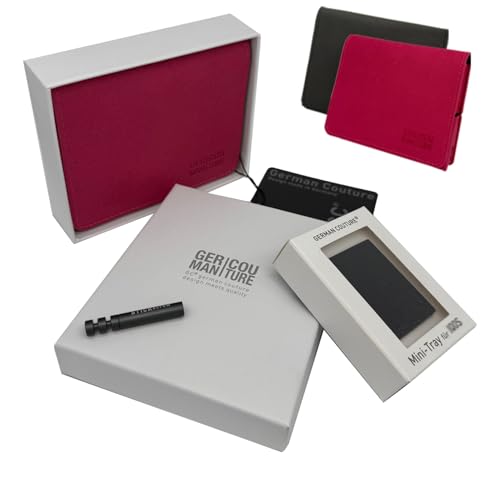 GC German Couture Zubehör Set kompatibel mit IQOS ILUMA PRIME, TEREA o. LEVIA Sticks - Inkl. PRIME CASE Etui Stickscrew mini Stickbecher (Set pink) von GC