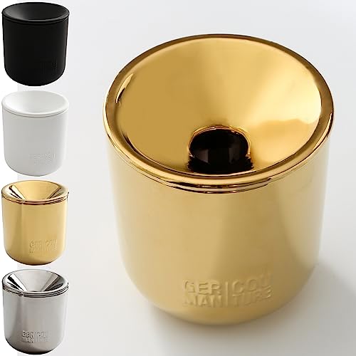 GC German Couture Keramik Stickbecher Aschenbecher kompatibel mit IQOS ILUMA PRIME TEREA Sticks u. Heets-Sticks + Glo Hyper Pro Air neo-Sticks u. Ploom X evo Zubehör f. Büro u. Zuhause, gold GC German Couture Keramik Stickbecher Aschenbecher kompatibel mit IQOS ILUMA PRIME TEREA Sticks u. Heets-Sticks + Glo Hyper Pro Air neo-Sticks u. Ploom X evo Zubehör f. Büro u. Zuhause, gold von GC
