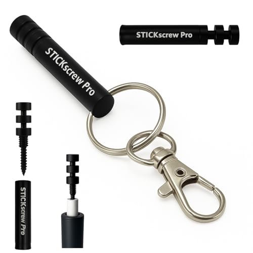 Stickscrew PRO original smarter Stickzieher macht den Holder frei vom Filter - kompatibel mit IQOS ILUMA PRIME one TEREA Sticks - Zubehör für Iqossticks (schwarz) von GC