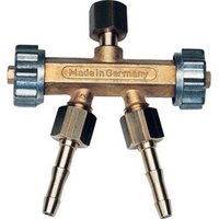 GCE Doppelabzweigventil O2 G1/4R von GCE