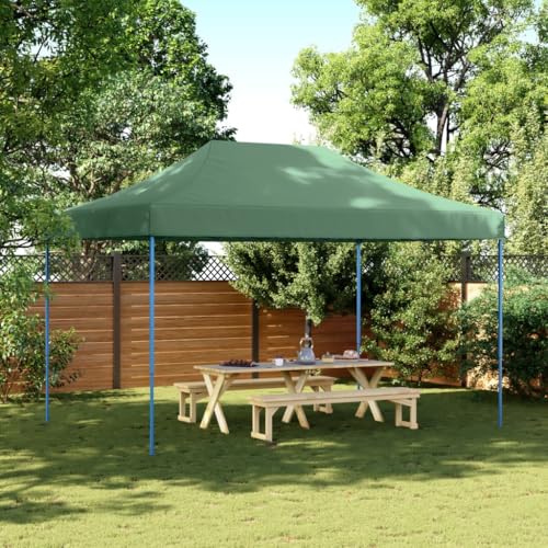 Faltbares Partyzelt Pop-Up Grün 440x292x315cm von GCHDHAPB
