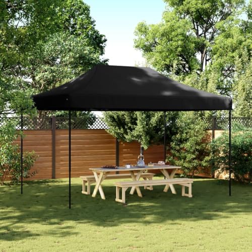 Faltbares Partyzelt Pop-Up Schwarz 440x292x315cm Faltbares Partyzelt Pop-Up Schwarz 440x292x315cm von GCHDHAPB