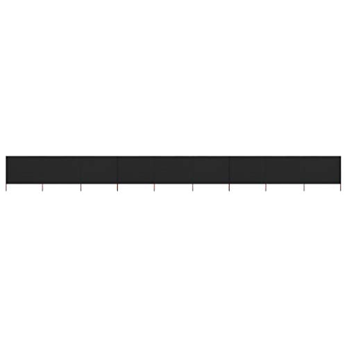 GCHDHAPB 9 Paneele Windschutz Stoff 1200x160cm schwarz GCHDHAPB 9 Paneele Windschutz Stoff 1200x160cm schwarz von GCHDHAPB