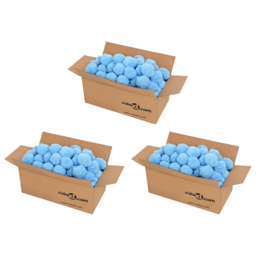 GCHDHAPB Antibakterien Pool Filter Balls Blau 2100g Polyethylen von GCHDHAPB