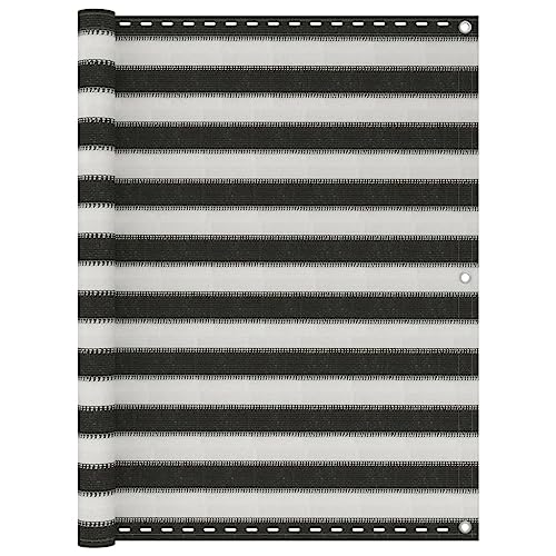 GCHDHAPB Balkonblende HDPE 120x400cm anthrazit und weiß GCHDHAPB Balkonblende HDPE 120x400cm anthrazit und weiß von GCHDHAPB