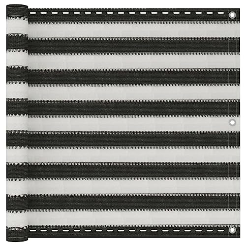 GCHDHAPB Balkonblende HDPE 90x600cm anthrazit und weiß GCHDHAPB Balkonblende HDPE 90x600cm anthrazit und weiß von GCHDHAPB
