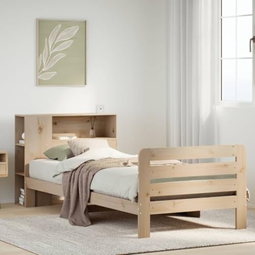 GCHDHAPB Betten & Zubehör, Betten & Bettrahmen Bettgestell ohne Matratze 90x190 cm Einzelbett Massivholz Kiefer GCHDHAPB Betten & Zubehör, Betten & Bettrahmen Bettgestell ohne Matratze 90x190 cm Einzelbett Massivholz Kiefer von GCHDHAPB