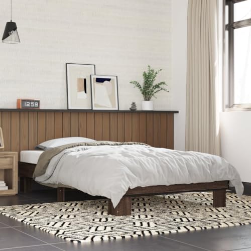 GCHDHAPB Betten & Zubehör, Betten & Bettrahmen Bettgestell ohne Matratze Braun Eiche 90x190 cm Einzelbett GCHDHAPB Betten & Zubehör, Betten & Bettrahmen Bettgestell ohne Matratze Braun Eiche 90x190 cm Einzelbett von GCHDHAPB