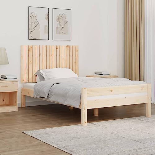 GCHDHAPB Betten & Zubehör, Kopfteile & Fußteile, Wandkopfteil, 108 x 3 x 60 cm, Massivholz, Kiefer von GCHDHAPB