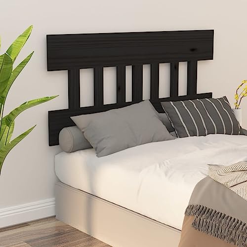 GCHDHAPB Bettkopfteil schwarz 153,5x3x81 cm Massivholz Kiefer Betten & Zubehör Kopfteile & Fußteile GCHDHAPB Bettkopfteil schwarz 153,5x3x81 cm Massivholz Kiefer Betten & Zubehör Kopfteile & Fußteile von GCHDHAPB