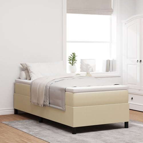 GCHDHAPB Boxspringbett hellgrün grau Single Cordstoff GCHDHAPB Boxspringbett hellgrün grau Single Cordstoff von GCHDHAPB