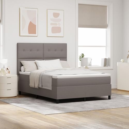GCHDHAPB Boxspringbett mit Matratze & LED Taupe 140x190cm Stoff GCHDHAPB Boxspringbett mit Matratze & LED Taupe 140x190cm Stoff von GCHDHAPB