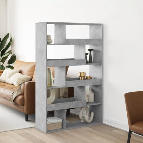 GCHDHAPB Bücherregal & Standregale, Bücherregal, Betongrau, 100 x 33 x 156,5 cm, Holzwerkstoff GCHDHAPB Bücherregal & Standregale, Bücherregal, Betongrau, 100 x 33 x 156,5 cm, Holzwerkstoff von GCHDHAPB