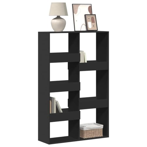 GCHDHAPB Bücherregal & Standregale, Bücherregal, Schwarz, 100 x 33 x 155,5 cm, Holzwerkstoff GCHDHAPB Bücherregal & Standregale, Bücherregal, Schwarz, 100 x 33 x 155,5 cm, Holzwerkstoff von GCHDHAPB