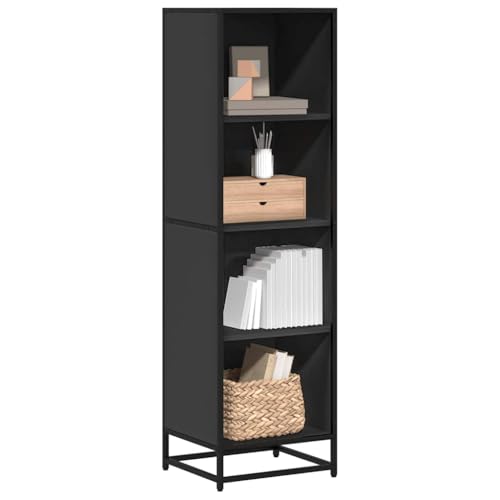 GCHDHAPB Bücherregal & Standregale, Bücherschrank, Schwarz, 40 x 35 x 139 cm, Holzwerkstoff GCHDHAPB Bücherregal & Standregale, Bücherschrank, Schwarz, 40 x 35 x 139 cm, Holzwerkstoff von GCHDHAPB