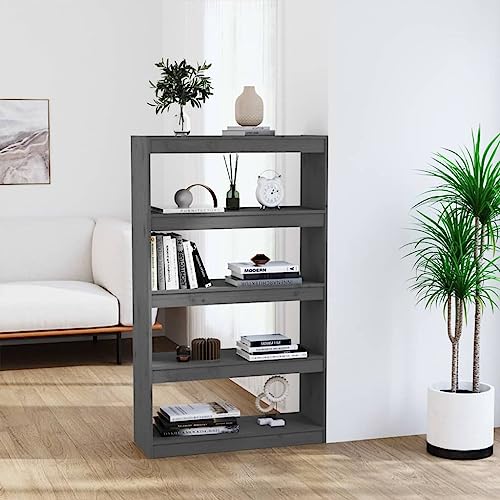 GCHDHAPB Bücherregal & Standregale, Bücherschrank/Raumteiler, Grau, 80 x 30 x 135,5 cm, Massivholz, Kiefer GCHDHAPB Bücherregal & Standregale, Bücherschrank/Raumteiler, Grau, 80 x 30 x 135,5 cm, Massivholz, Kiefer von GCHDHAPB