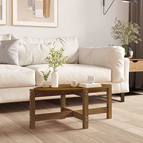 GCHDHAPB Couchtisch Braun 87x48x35cm Massivholz PineTables Akzenttische Couchtische GCHDHAPB Couchtisch Braun 87x48x35cm Massivholz PineTables Akzenttische Couchtische von GCHDHAPB