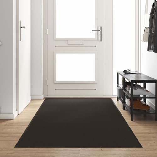 GCHDHAPB Dekor, Teppiche und Matten, waschbare schwarze Fußmatte, 120 x 400 cm von GCHDHAPB