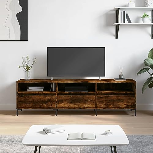 GCHDHAPB Entertainment Centers & TV-Stände-TV-Schrank Räuchereiche 150x30x44,5 cm Holzwerkstoff von GCHDHAPB