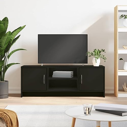 GCHDHAPB Entertainment Centers & TV Stands-TV Cabinet Black 102x30x37.5cm Holzwerkstoff GCHDHAPB Entertainment Centers & TV Stands-TV Cabinet Black 102x30x37.5cm Holzwerkstoff von GCHDHAPB