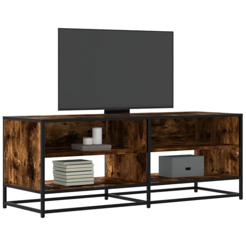 GCHDHAPB Entertainment Centers & TV Stands-TV Cabinet Smoked Oak 120.5x40x46cm Engineered Wood and Metal GCHDHAPB Entertainment Centers & TV Stands-TV Cabinet Smoked Oak 120.5x40x46cm Engineered Wood and Metal von GCHDHAPB