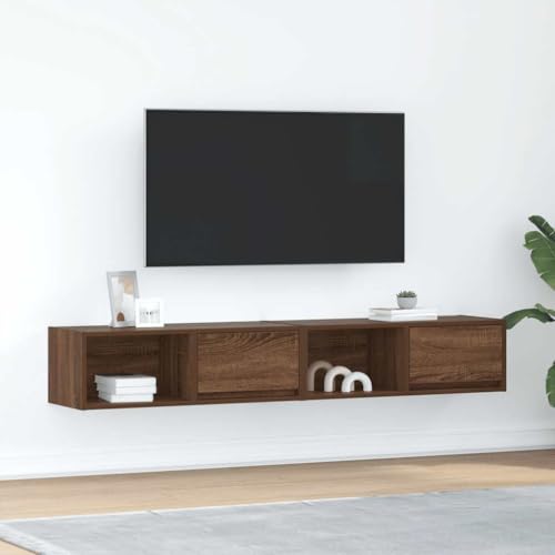 GCHDHAPB Entertainment Centers & TV Stands-TV Cabinets 2 pcs Brown Oak 80x31x25.5cm Engineered Wood GCHDHAPB Entertainment Centers & TV Stands-TV Cabinets 2 pcs Brown Oak 80x31x25.5cm Engineered Wood von GCHDHAPB