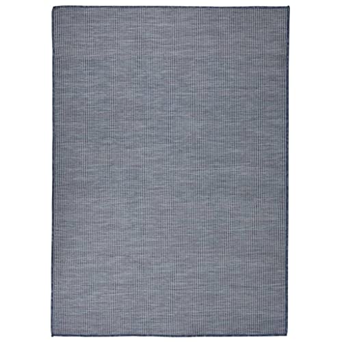 GCHDHAPB Flachgewebe-Teppich für den Außenbereich, 200 x 280 cm, Blau von GCHDHAPB