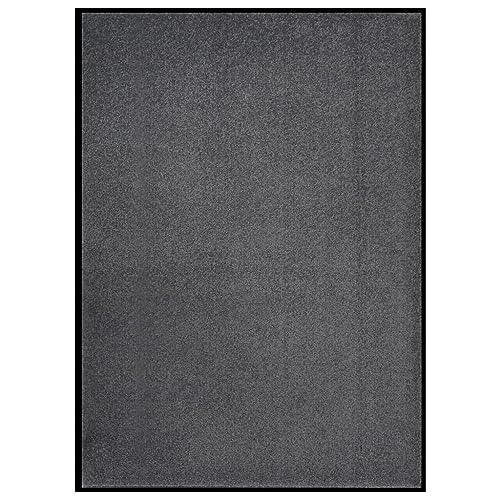GCHDHAPB Fußmatte Anthrazit 60 x 80 cm Haus & Garten Dekor Fußmatten von GCHDHAPB
