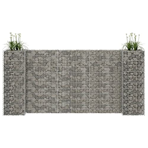 GCHDHAPB Gabionen-Pflanzgefäß, H-Form, Stahldraht, 260 x 40 x 120 cm, Haus & Garten, Rasen & Garten, Gartentöpfe & Pflanzgefäße GCHDHAPB Gabionen-Pflanzgefäß, H-Form, Stahldraht, 260 x 40 x 120 cm, Haus & Garten, Rasen & Garten, Gartentöpfe & Pflanzgefäße von GCHDHAPB