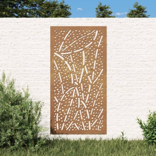 GCHDHAPB Garten Wanddeko 105x55cm Cortenstahl Blatt GCHDHAPB Garten Wanddeko 105x55cm Cortenstahl Blatt von GCHDHAPB