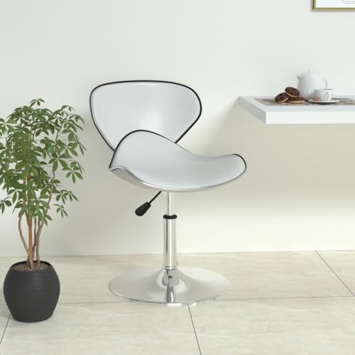 GCHDHAPB Heimstühle, Tisch und Barhocker, Barhocker, weißes Kunstleder von GCHDHAPB