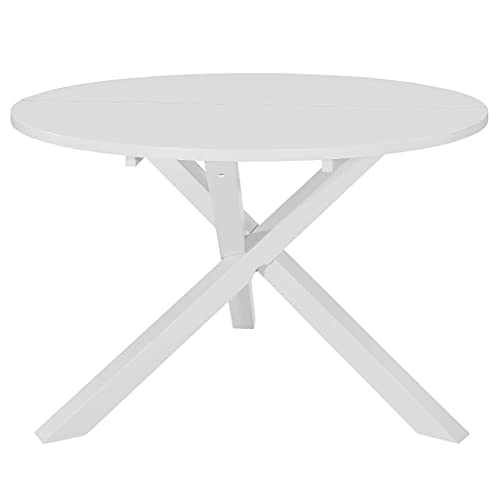 GCHDHAPB Heimtische, Küchen- und Esszimmertische, Esstisch, Weiß, 120 x 75 cm, MDF GCHDHAPB Heimtische, Küchen- und Esszimmertische, Esstisch, Weiß, 120 x 75 cm, MDF von GCHDHAPB