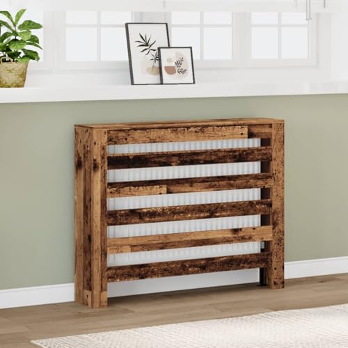 GCHDHAPB Heizkörperverkleidung Altholz 104x20x82cm Holzwerkstoff von GCHDHAPB