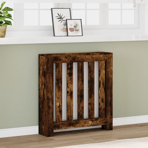 GCHDHAPB Heizkörperverkleidung Räuchereiche 78x20x82cm Holzwerkstoff von GCHDHAPB