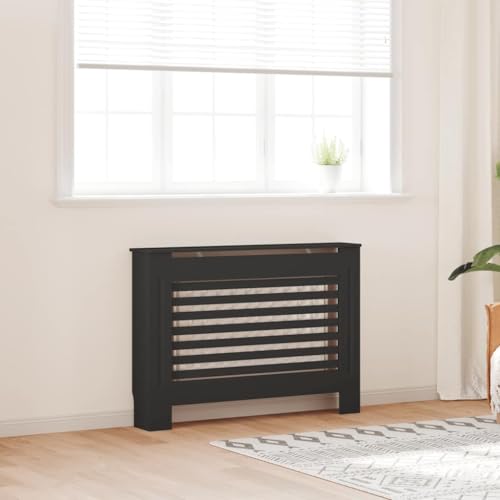 GCHDHAPB Heizkörperverkleidung Schwarz 112x19x81,5cm MDFHome & Garden Haushaltsgeräte Zubehör Heizung Heizkörper Zubehör GCHDHAPB Heizkörperverkleidung Schwarz 112x19x81,5cm MDFHome & Garden Haushaltsgeräte Zubehör Heizung Heizkörper Zubehör von GCHDHAPB