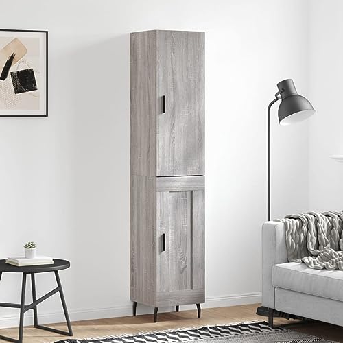 GCHDHAPB Highboard Grau Sonoma 34,5 x 34 x 180 cm Holzschränke & Lagerbuffets & Sideboards GCHDHAPB Highboard Grau Sonoma 34,5 x 34 x 180 cm Holzschränke & Lagerbuffets & Sideboards von GCHDHAPB